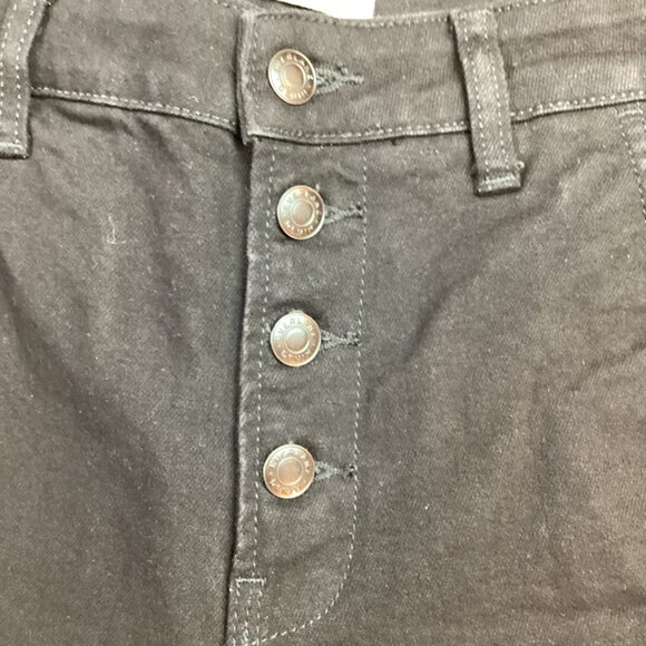 Everlane Wide Leg Jean Womens 28 Regular Black Cotton Blend Casual Denim Jeans - Picture 10 of 13